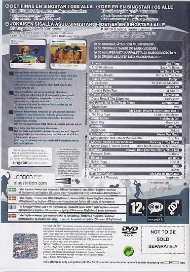 SingStar R&B - PS2 (Genbrug)